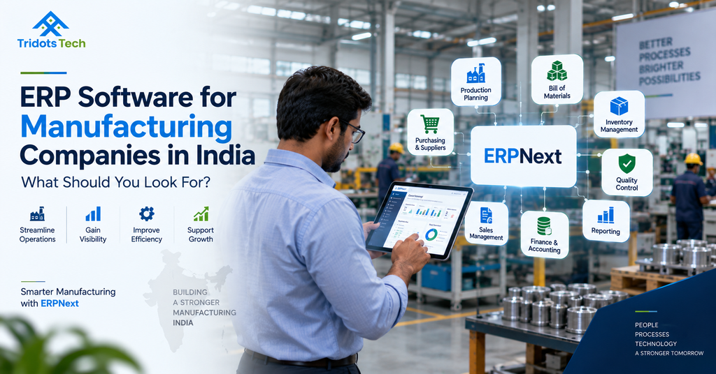ERP Software for Manufacturing Companies in India: What Should You Look For? - Cover Image