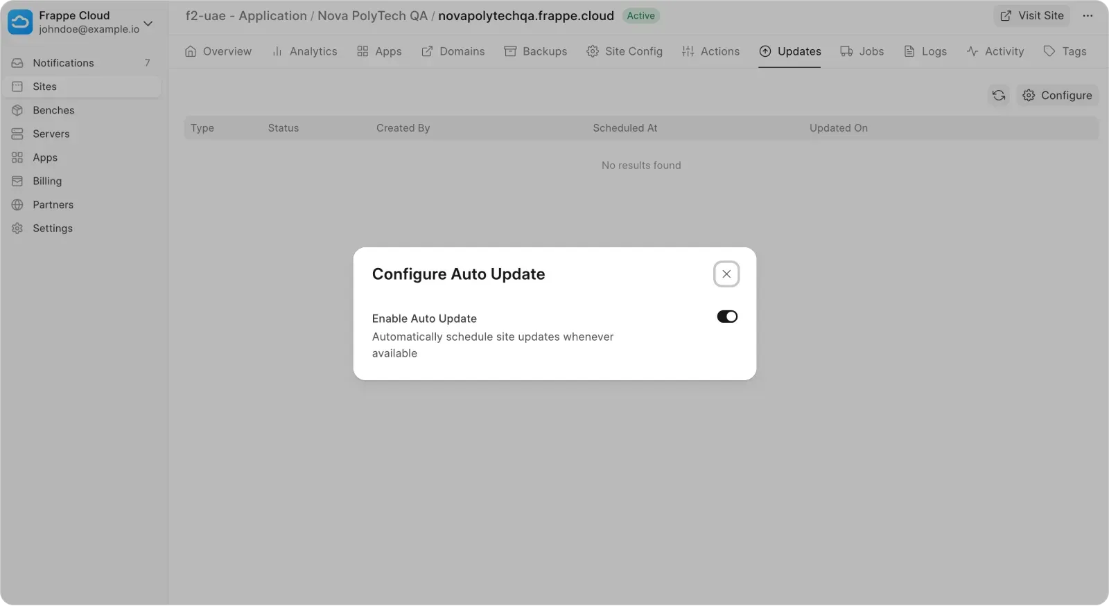 Receive Automated Updates