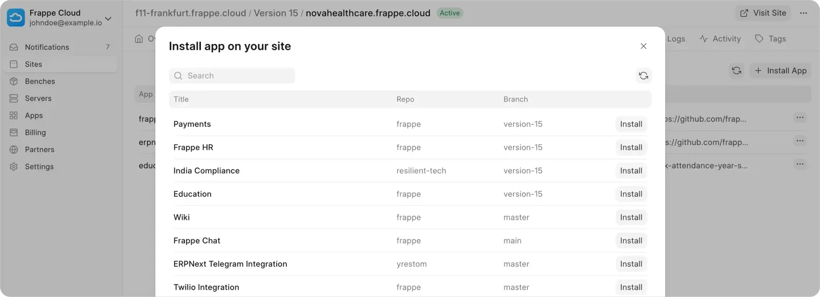 Install Multiple Apps