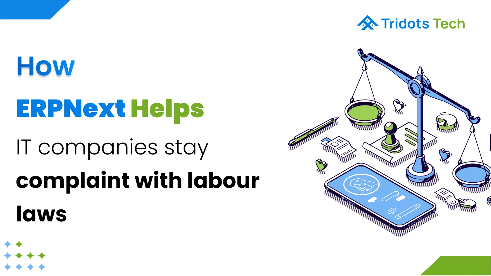 How ERPNext Helps IT companies stay compliant with labor laws - Cover Image