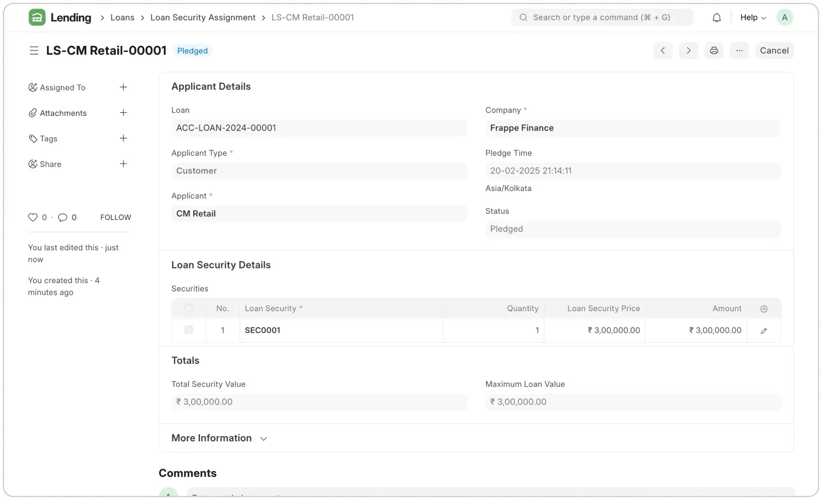 Assign and Release Security