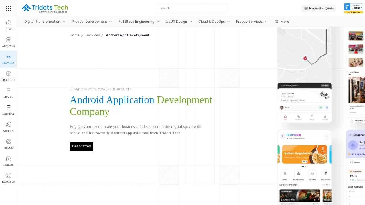 Android App Development Company | Tridots Tech