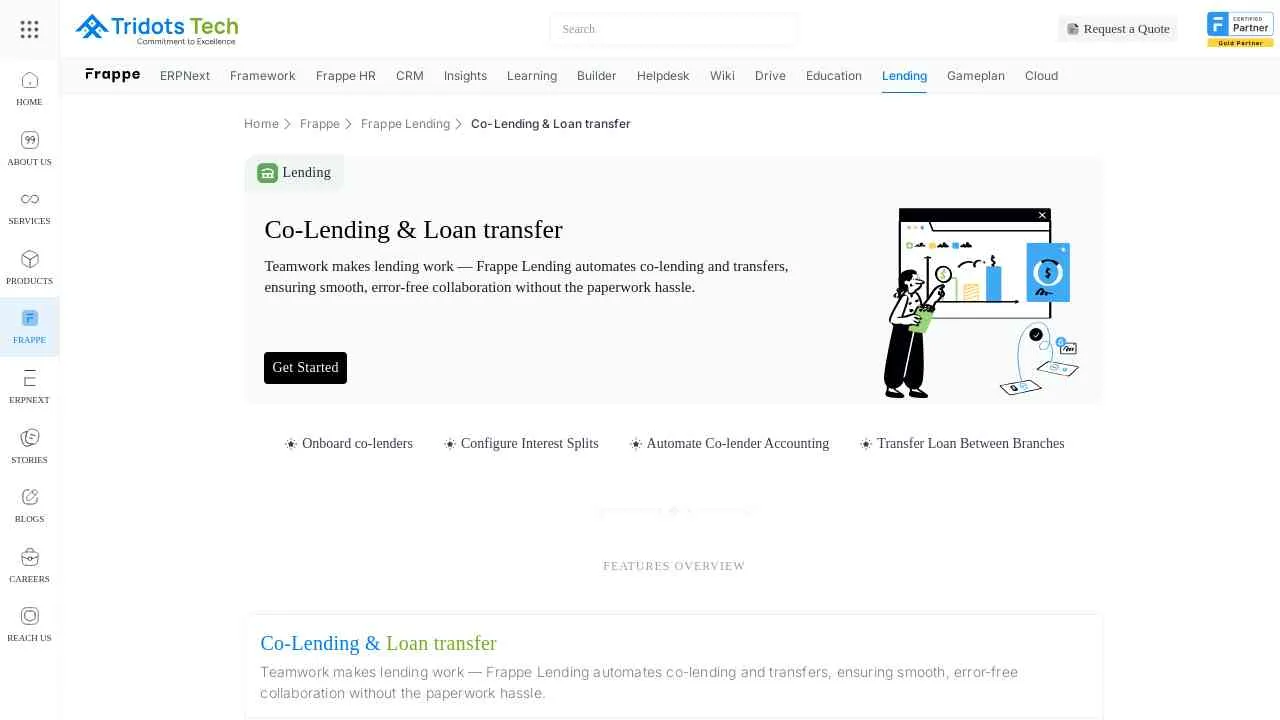 Co-Lending & Loan Transfer Automation | Tridots Tech
