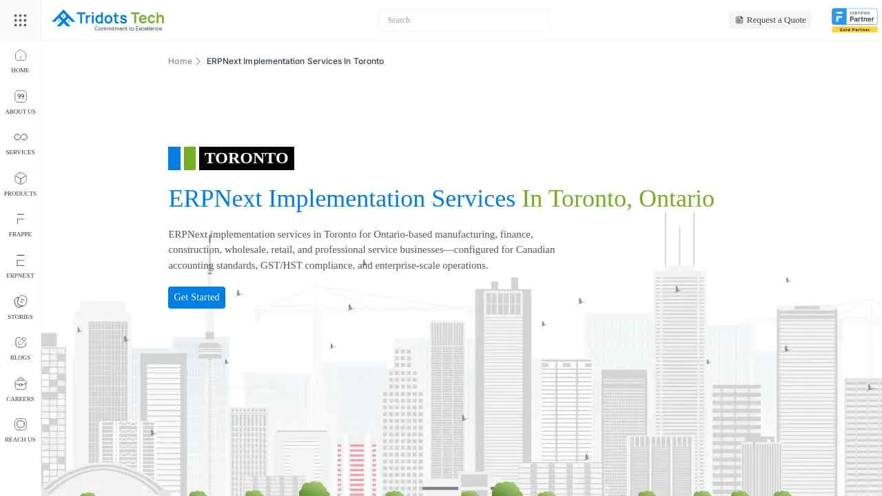 ERPNext Implementation Services in Toronto | ERPNext Partner Ontario