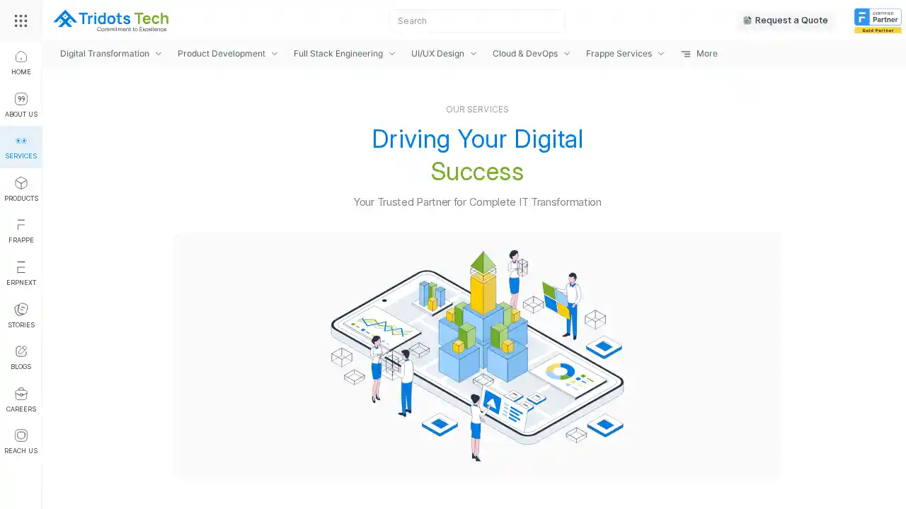 Tridots Tech | Digital Transformation & ERPNext Partner