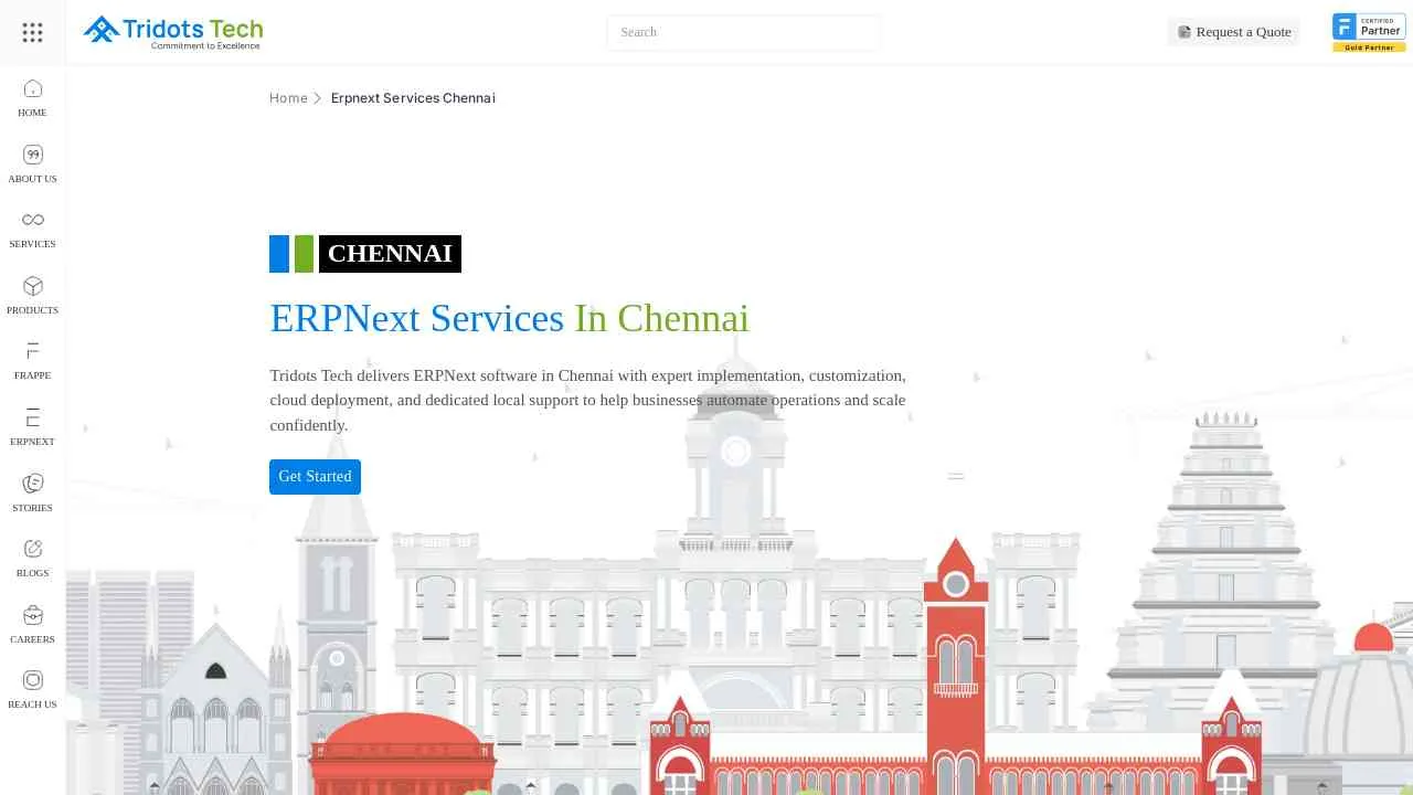 ERPNext Implementation Services in Chennai | Frappe Gold Partner
