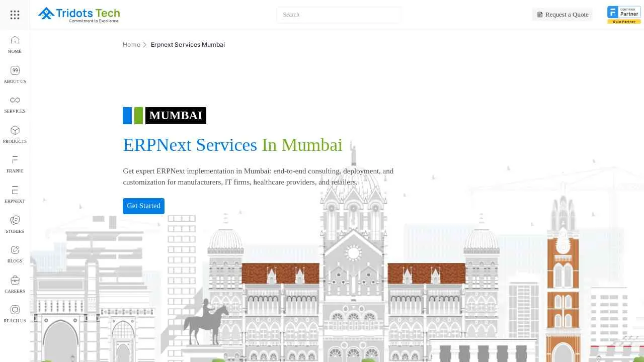 ERPNext Services in Mumbai | Implementation, Customization & Cloud ERP