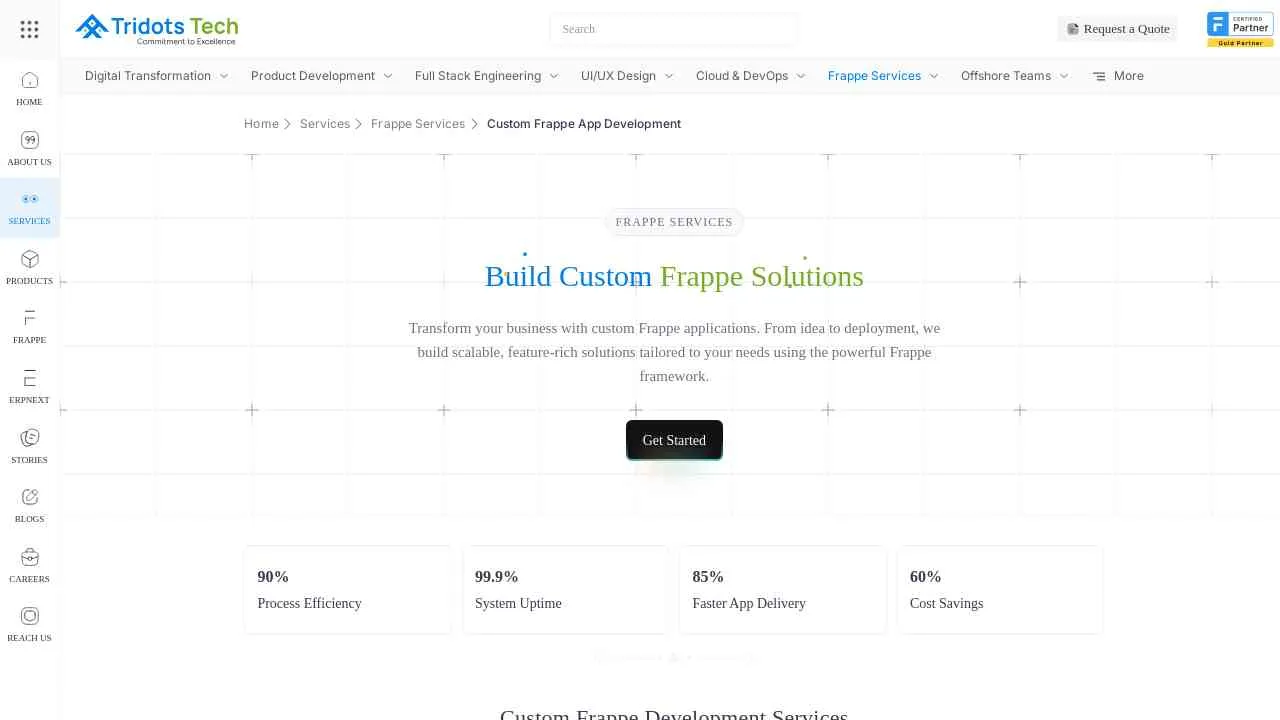 Frappe App Development Services | Custom ERPNext Solutions